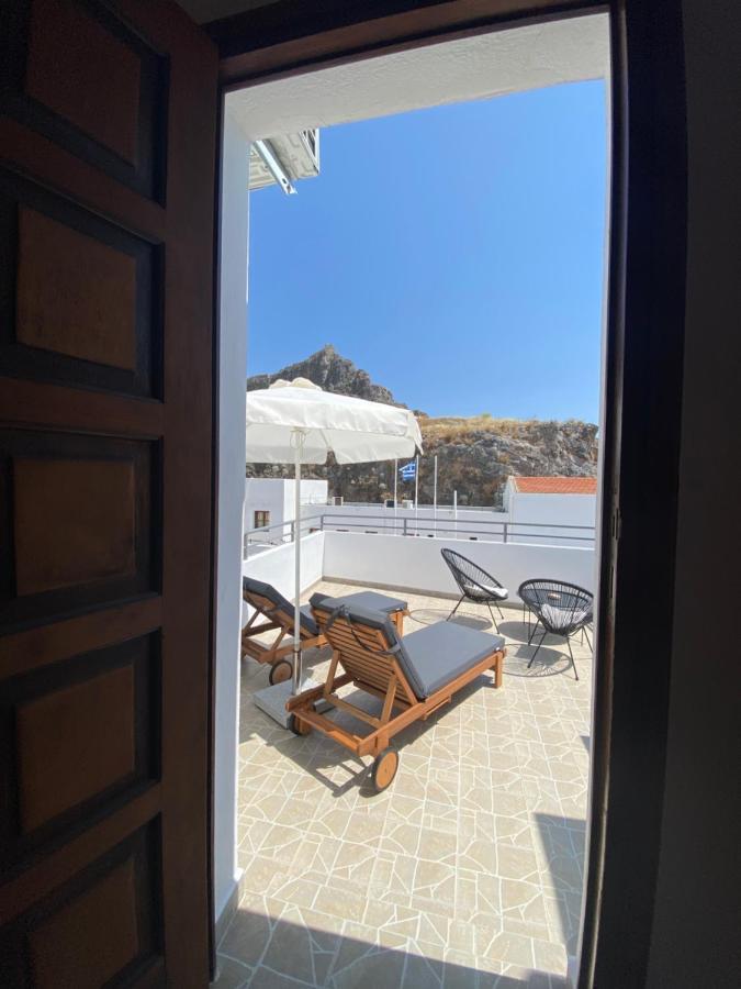 Fedra Apartments Lindos ภายนอก รูปภาพ