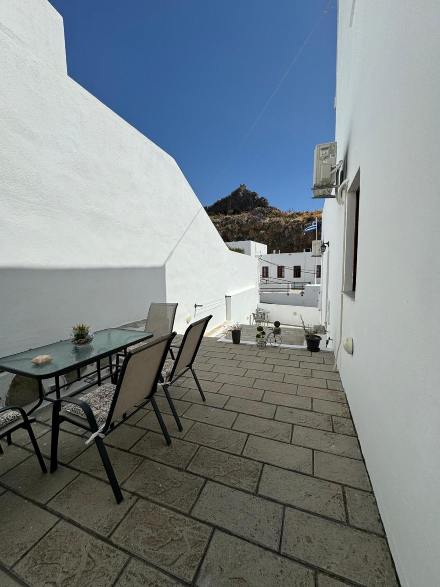 Fedra Apartments Lindos ภายนอก รูปภาพ