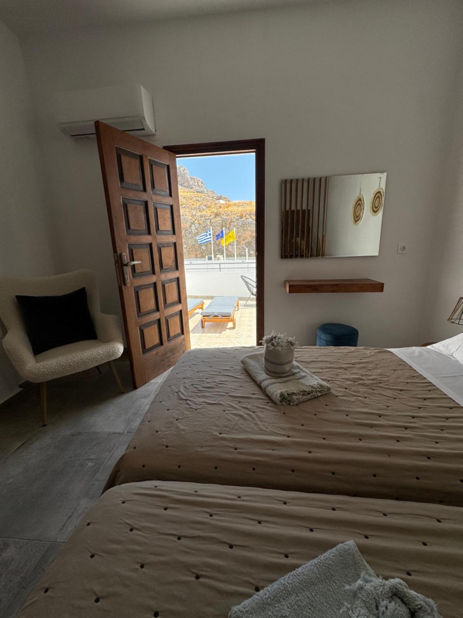 Fedra Apartments Lindos ภายนอก รูปภาพ