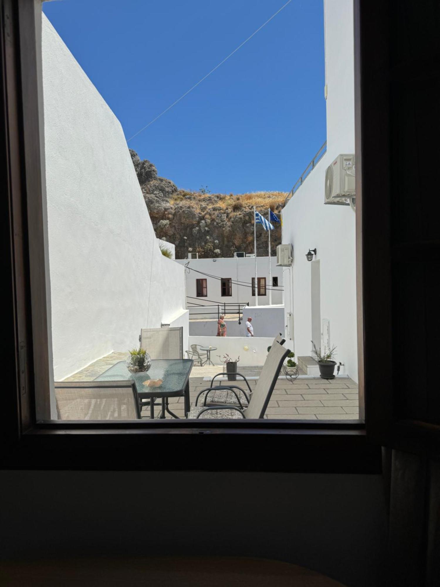 Fedra Apartments Lindos ภายนอก รูปภาพ