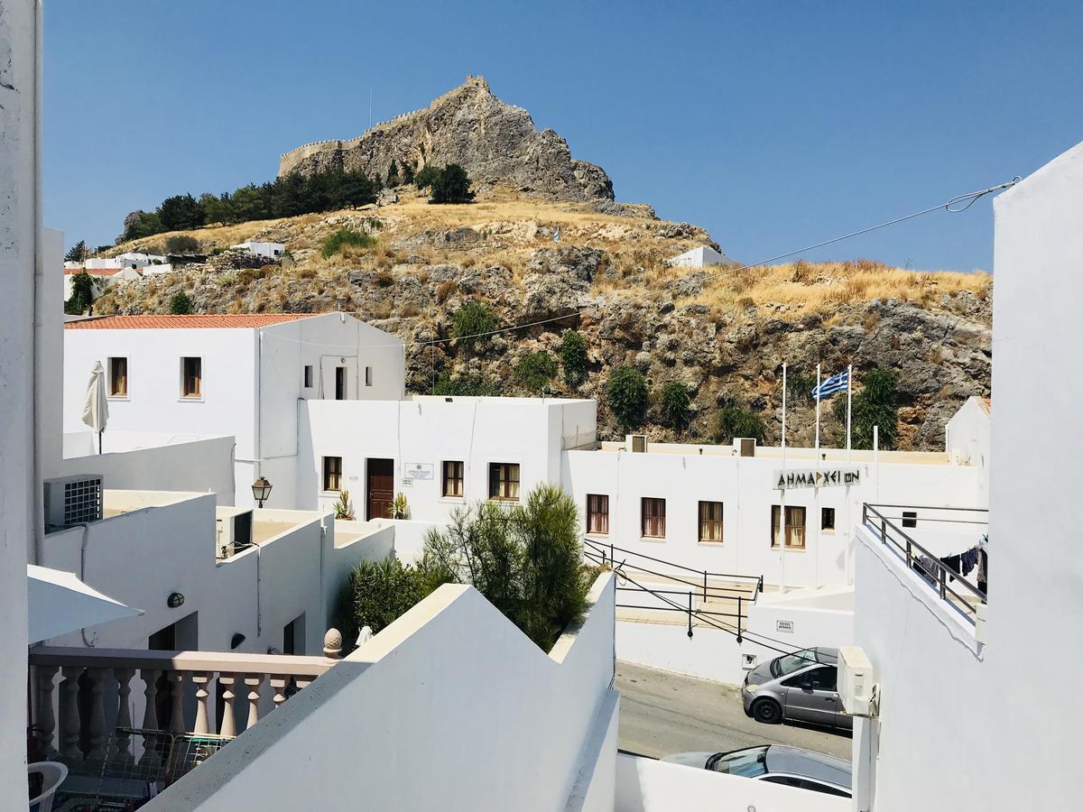 Fedra Apartments Lindos ภายนอก รูปภาพ